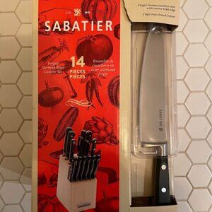 Sabatier 14 piece knife set - New in box